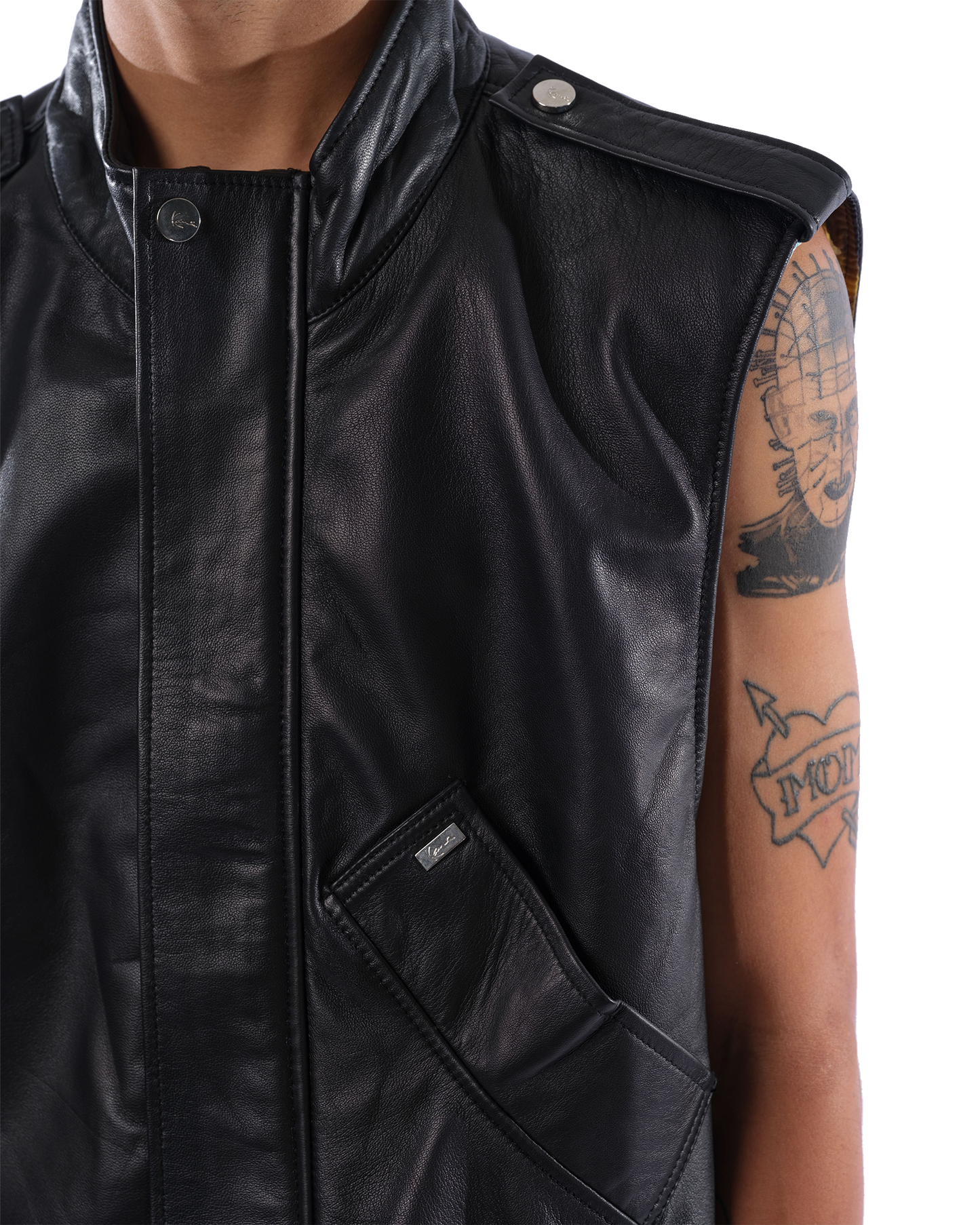 Drako Leather Vest