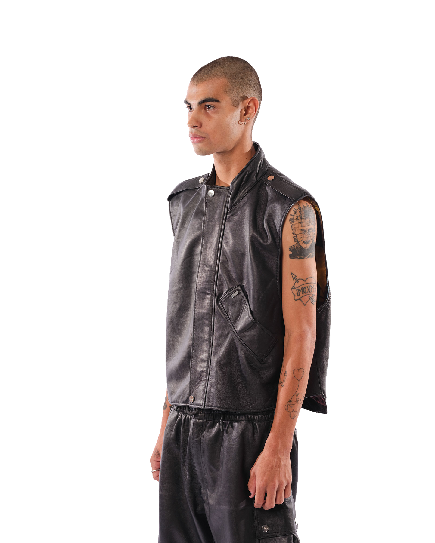 Drako Leather Vest