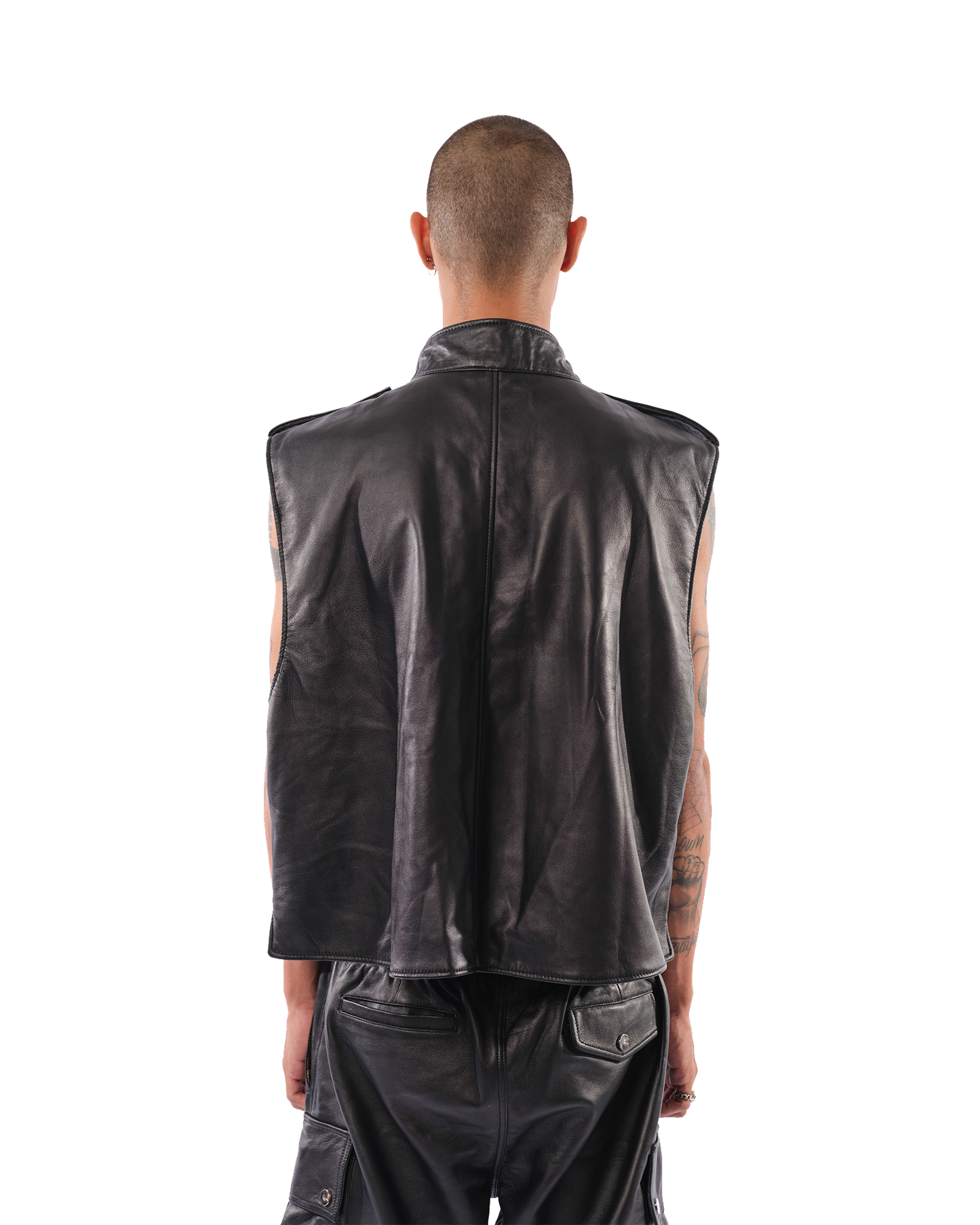 Drako Leather Vest