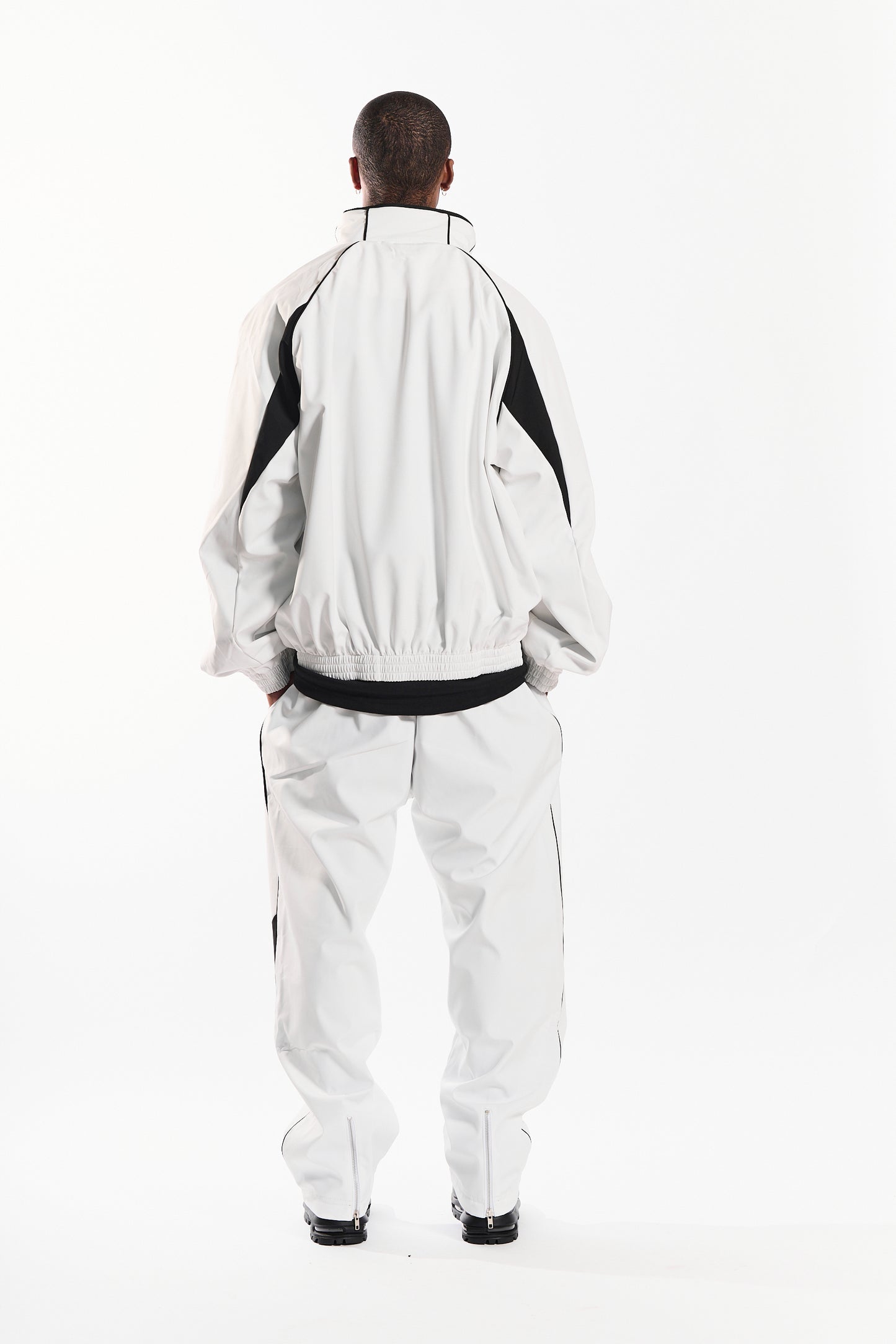 Shot Clock Men's Jacket (white)