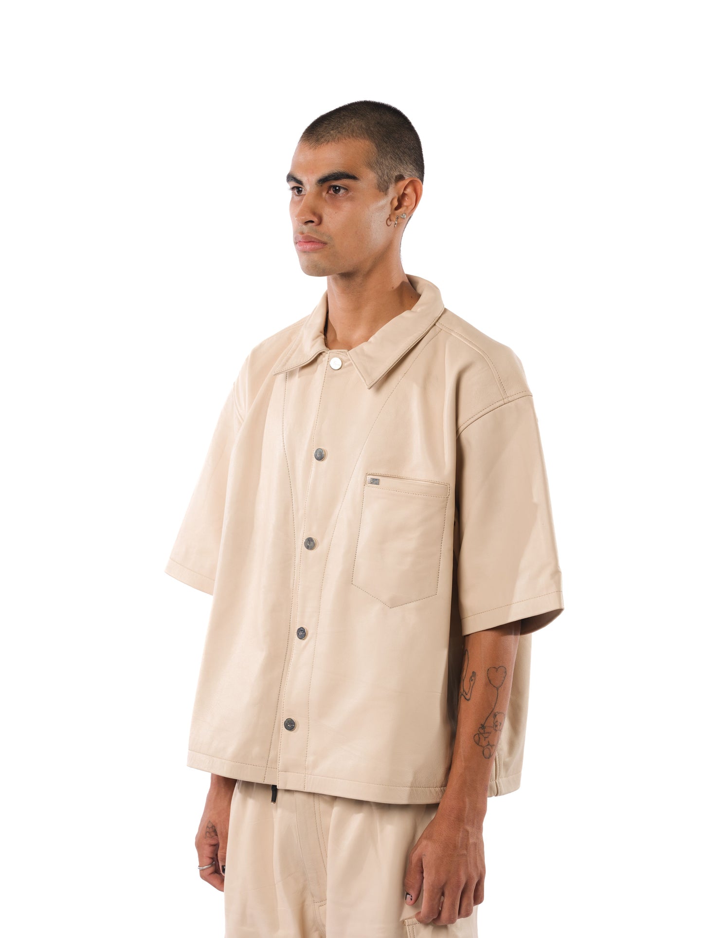 Ford Leather Shirt (Natural)