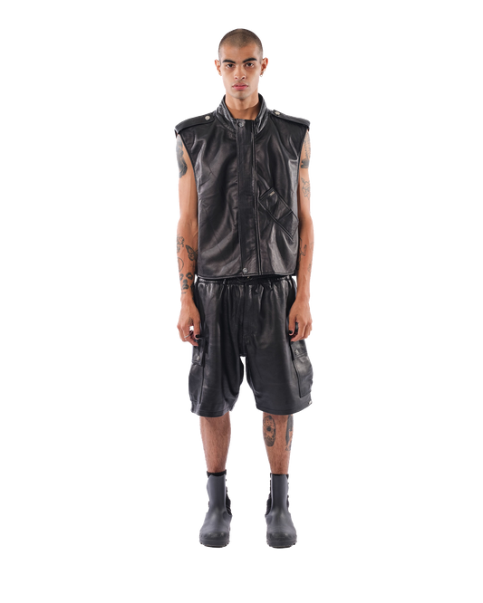Drako Leather Vest