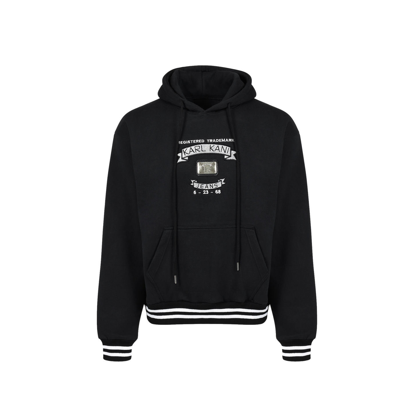 Trademark Buckle Hoodie (Black)