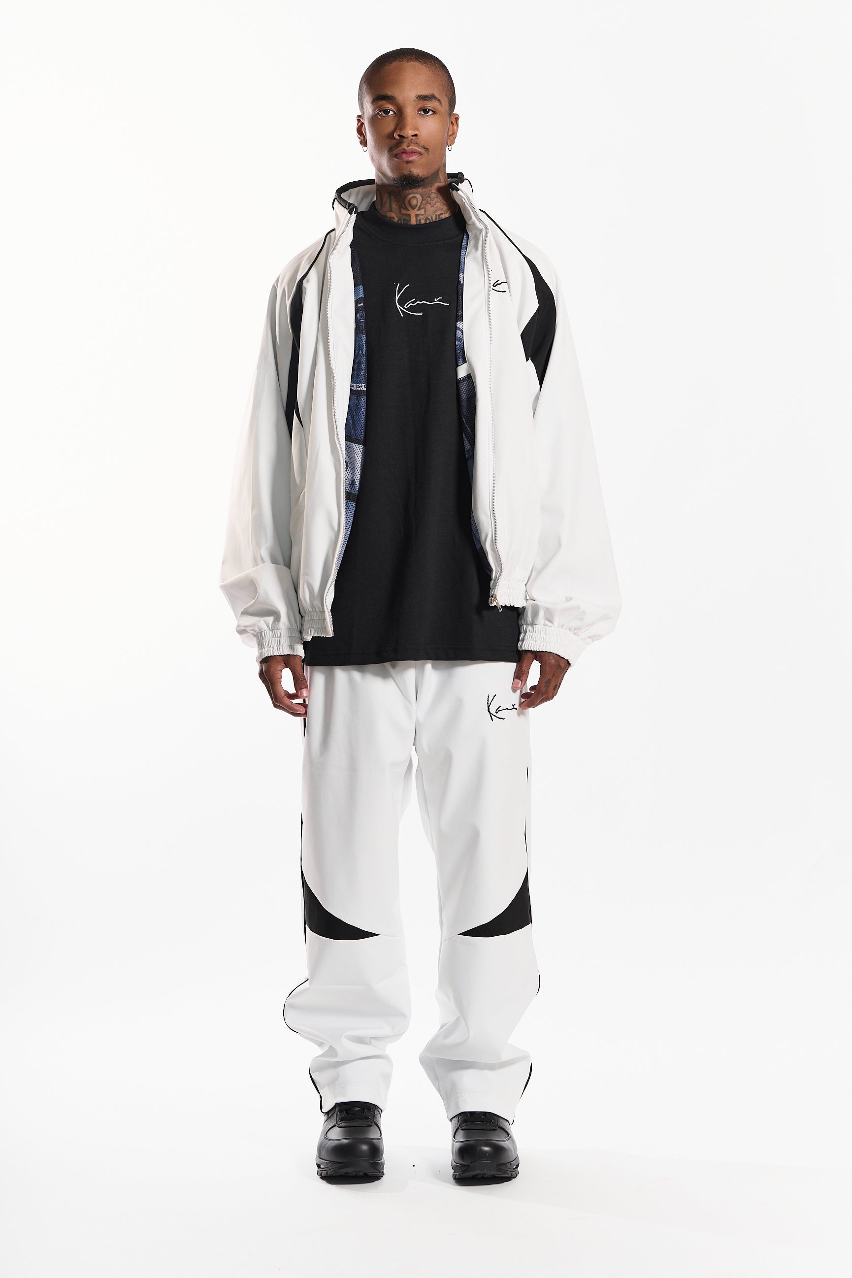 Shot Clock Men's Jacket (white) – Karl Kani