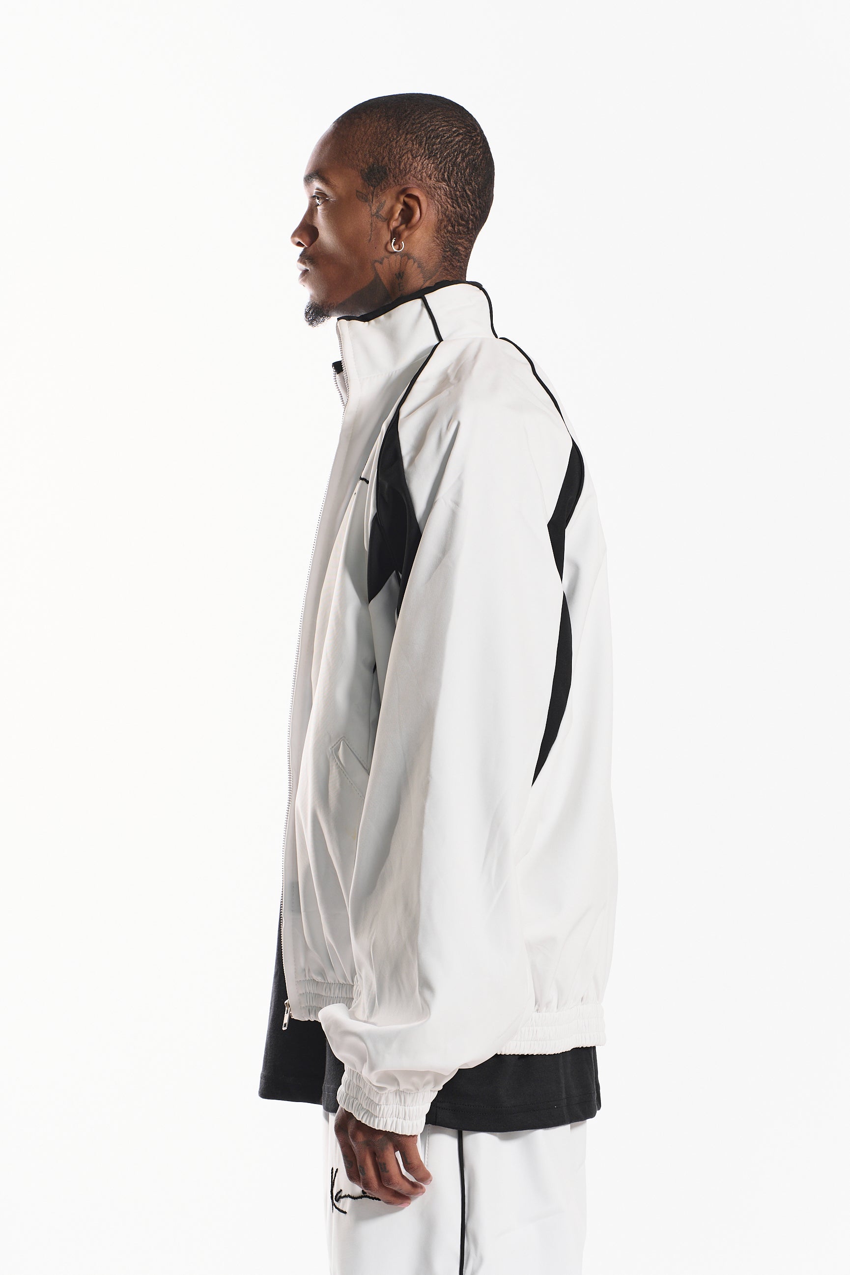 Shot Clock Men's Jacket (white) – Karl Kani