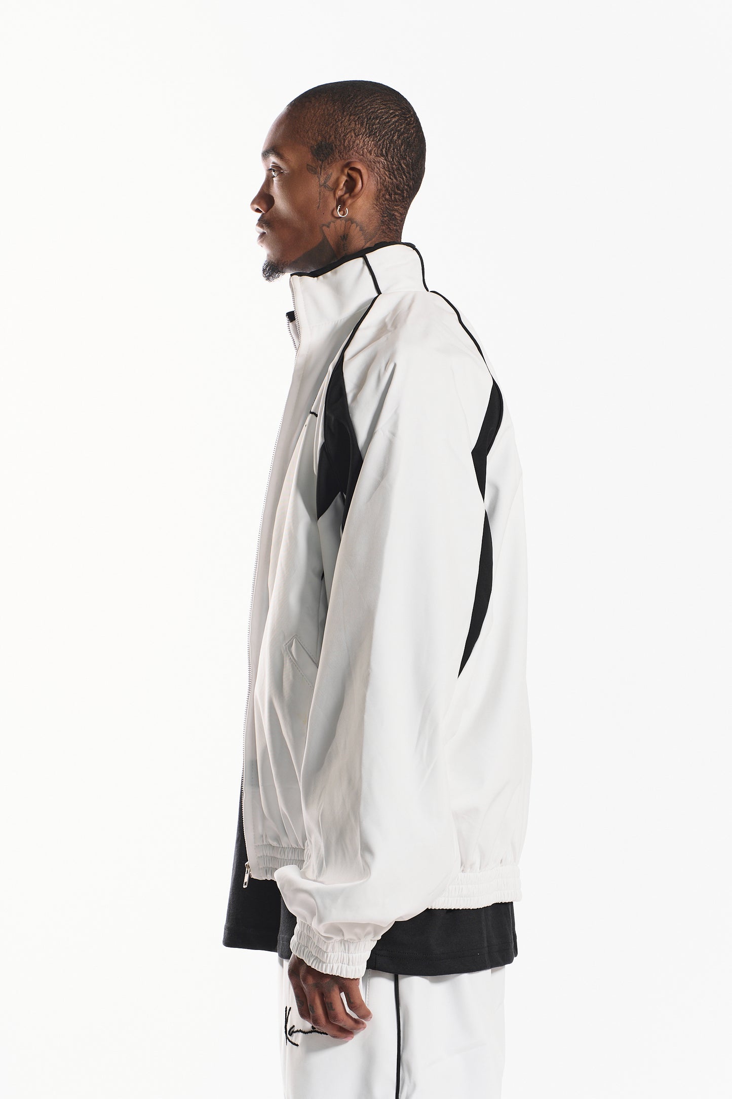 Shot Clock Men's Jacket (white)
