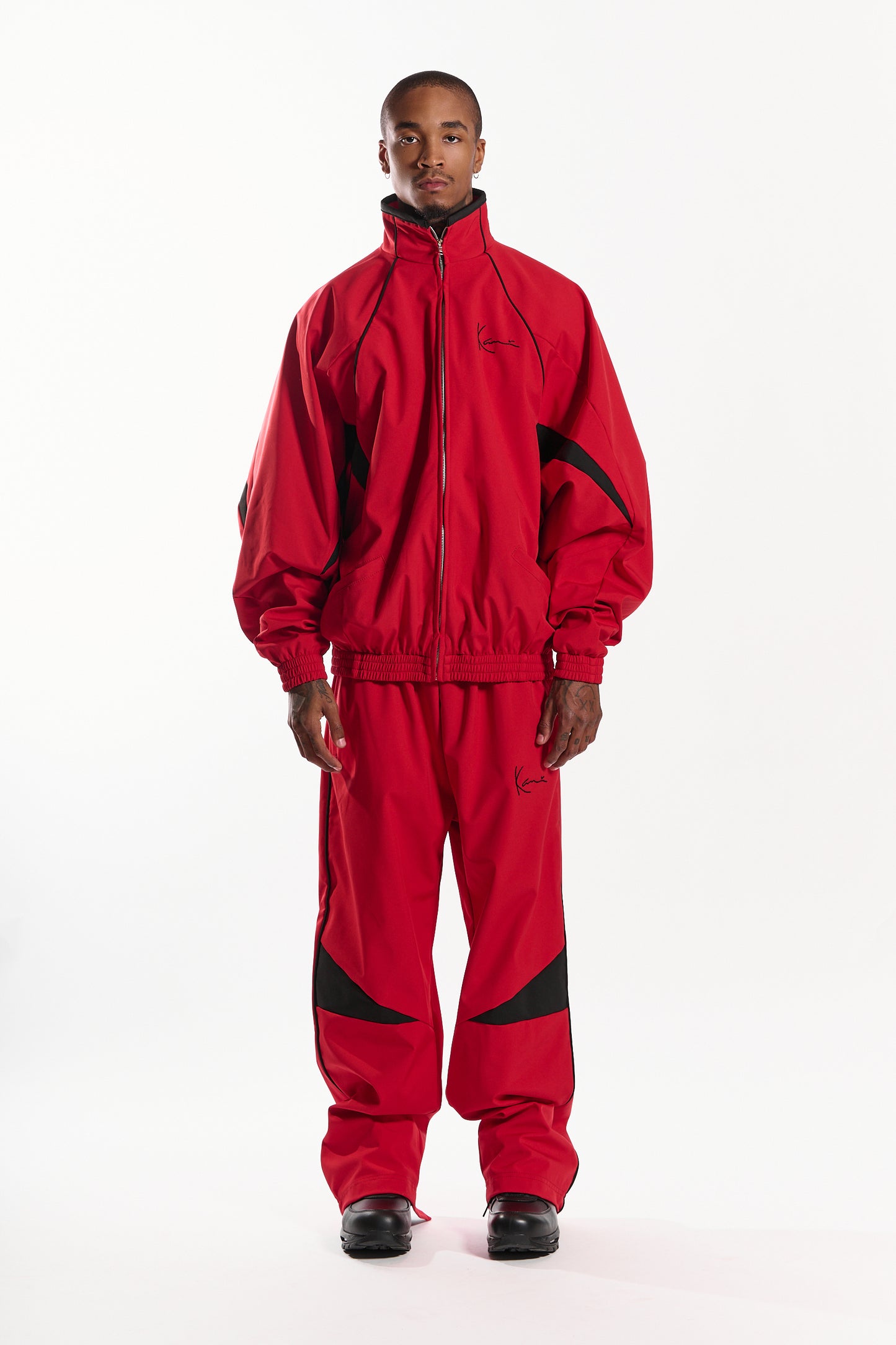 Shot Clock Men's Jacket (red)