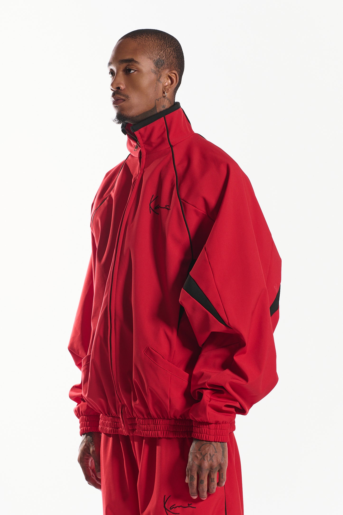 Shot Clock Men's Jacket (red)