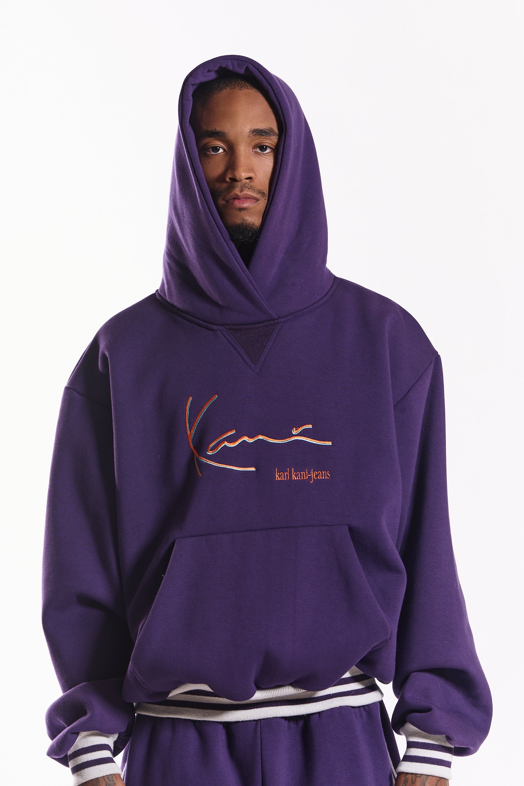 Oversized Pac Hoodie (Purple) – Karl Kani