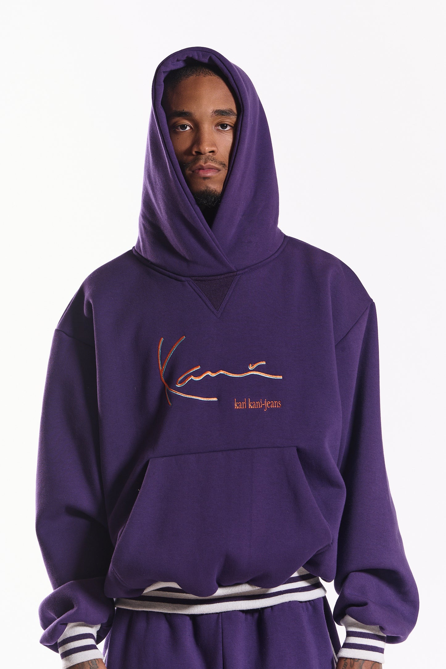 Oversized Pac Hoodie (Purple)