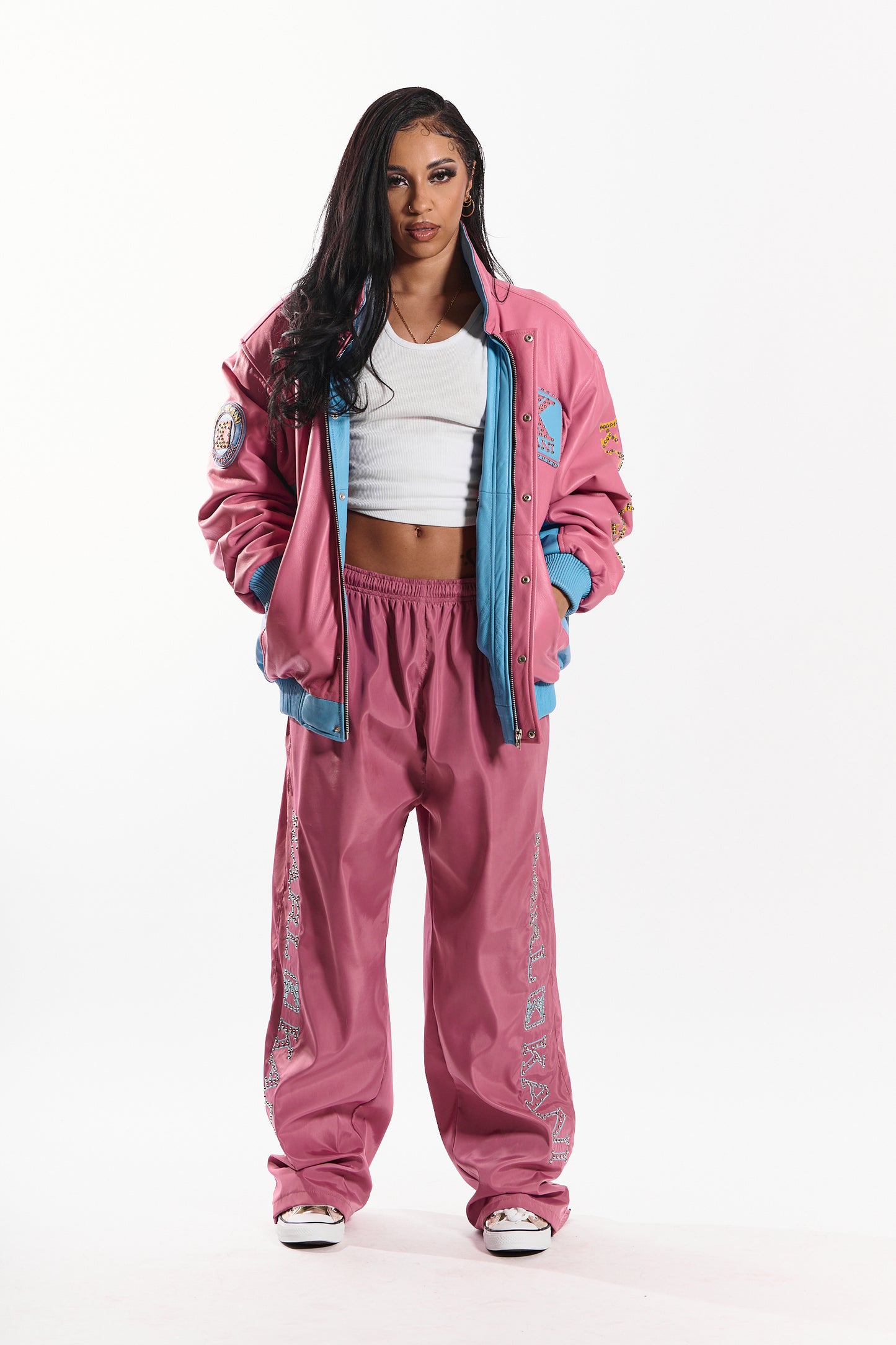 Newport Joggers (Dark Pink)