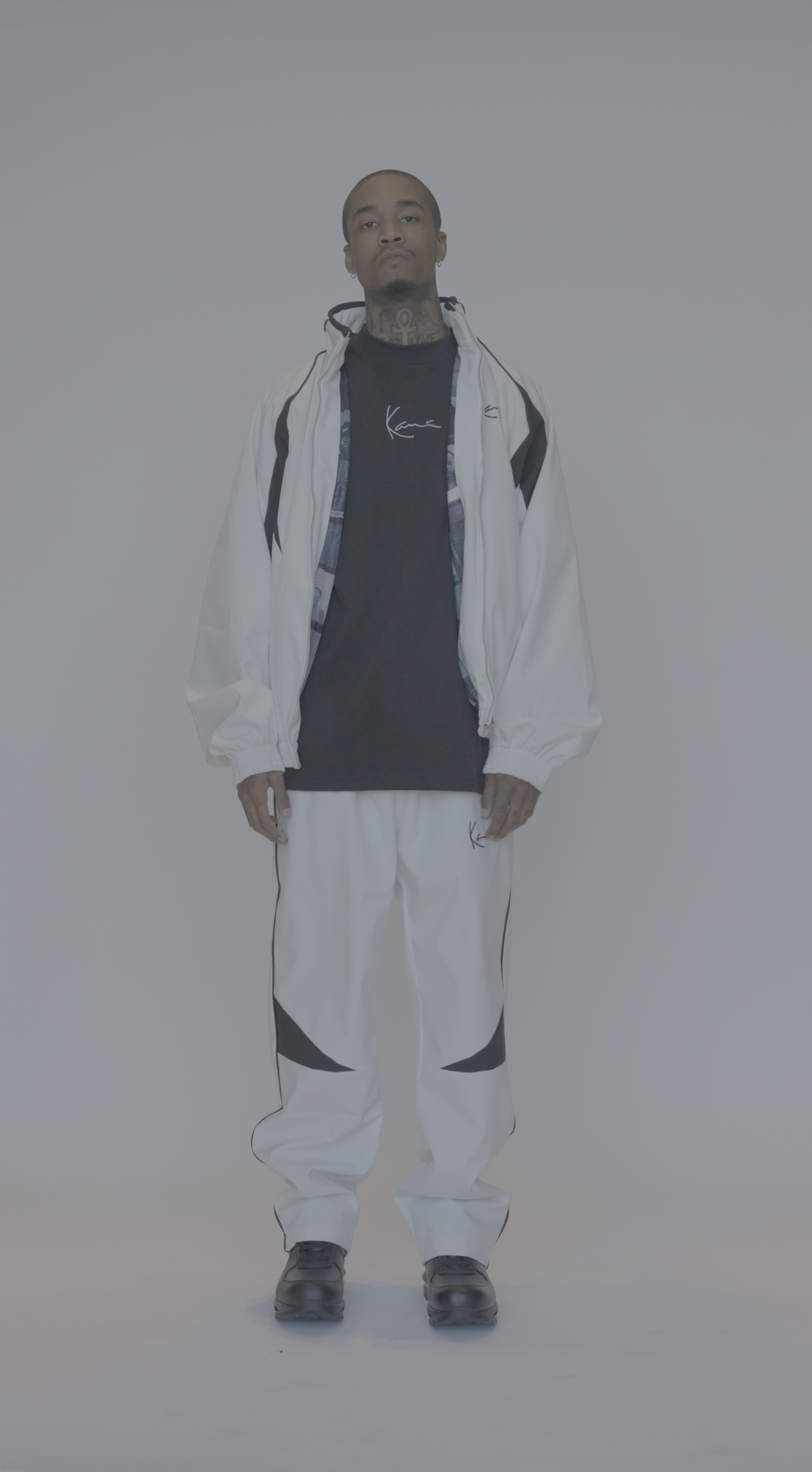 Shot Clock Men's Jacket (white) – Karl Kani Shot Clock Men's Jacket (white) – Karl Kani