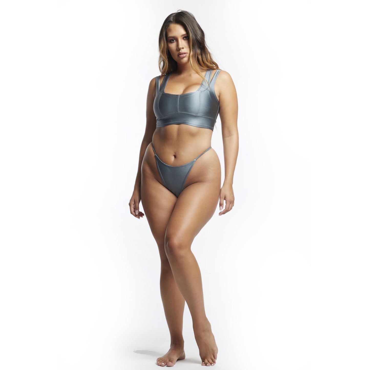 Karma Bikini Bottom (Silver)