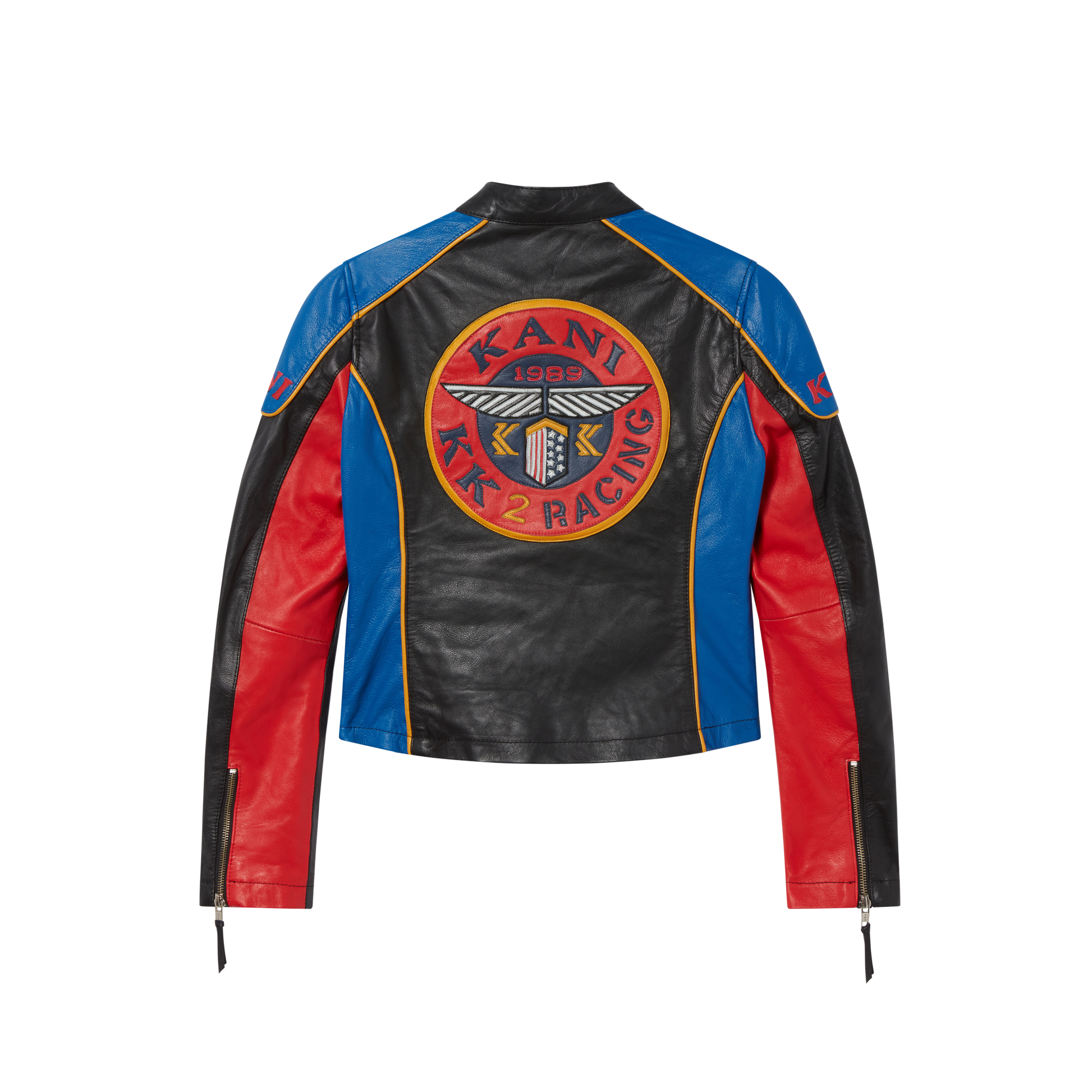 KARL KANI Racing leather jacket USA製 KARL KANI Racing KARL KANI Racing leather jacket USA製 KARL KANI Racing