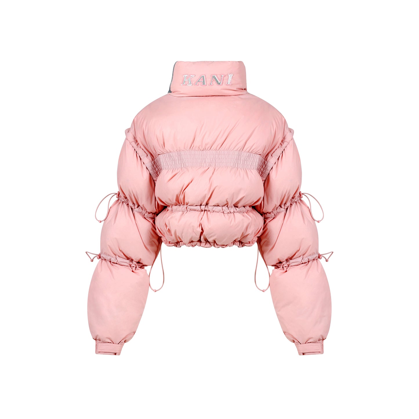 Crop Bubble Coat (pink) Karl Kani