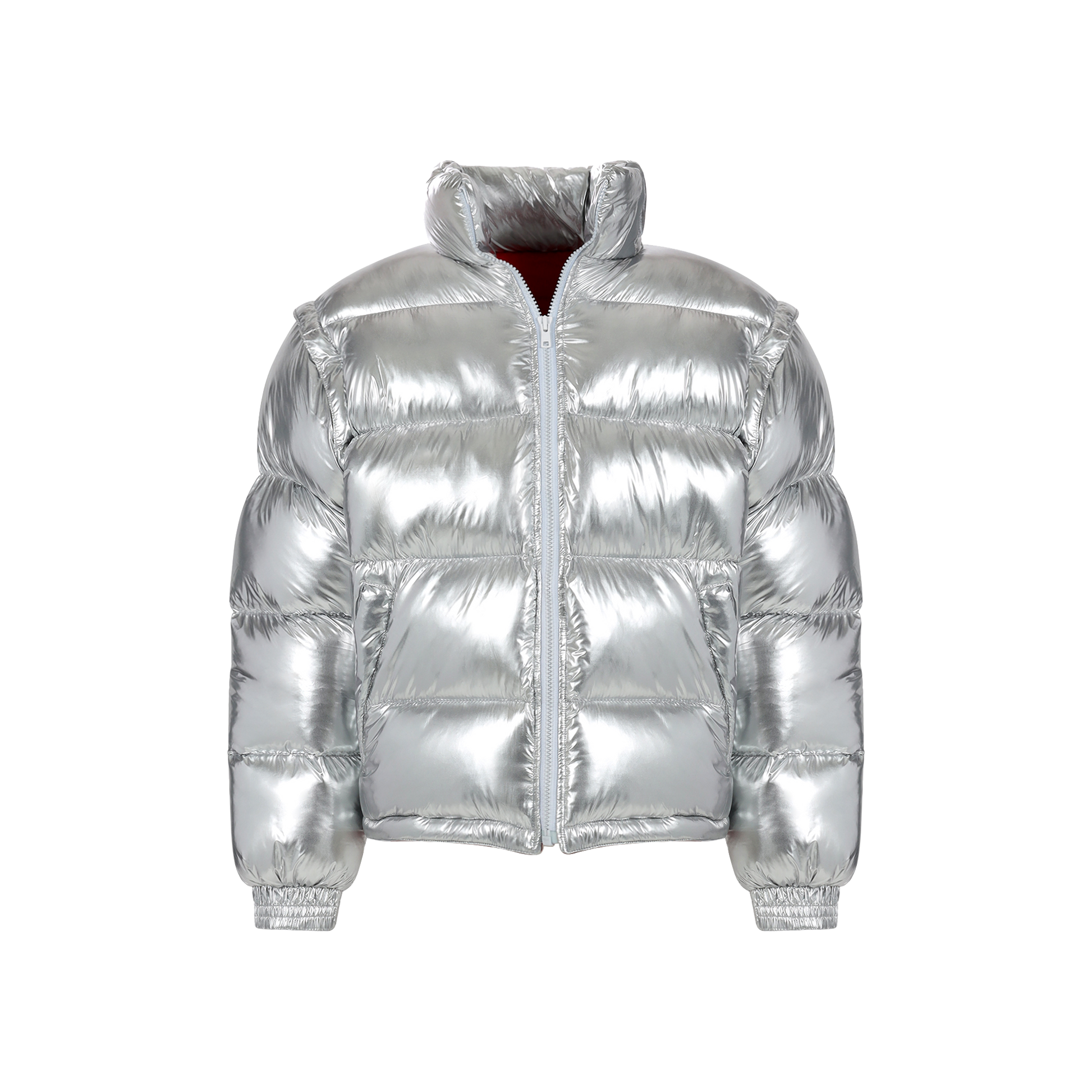 Bubble Coat Silver Karl Kani