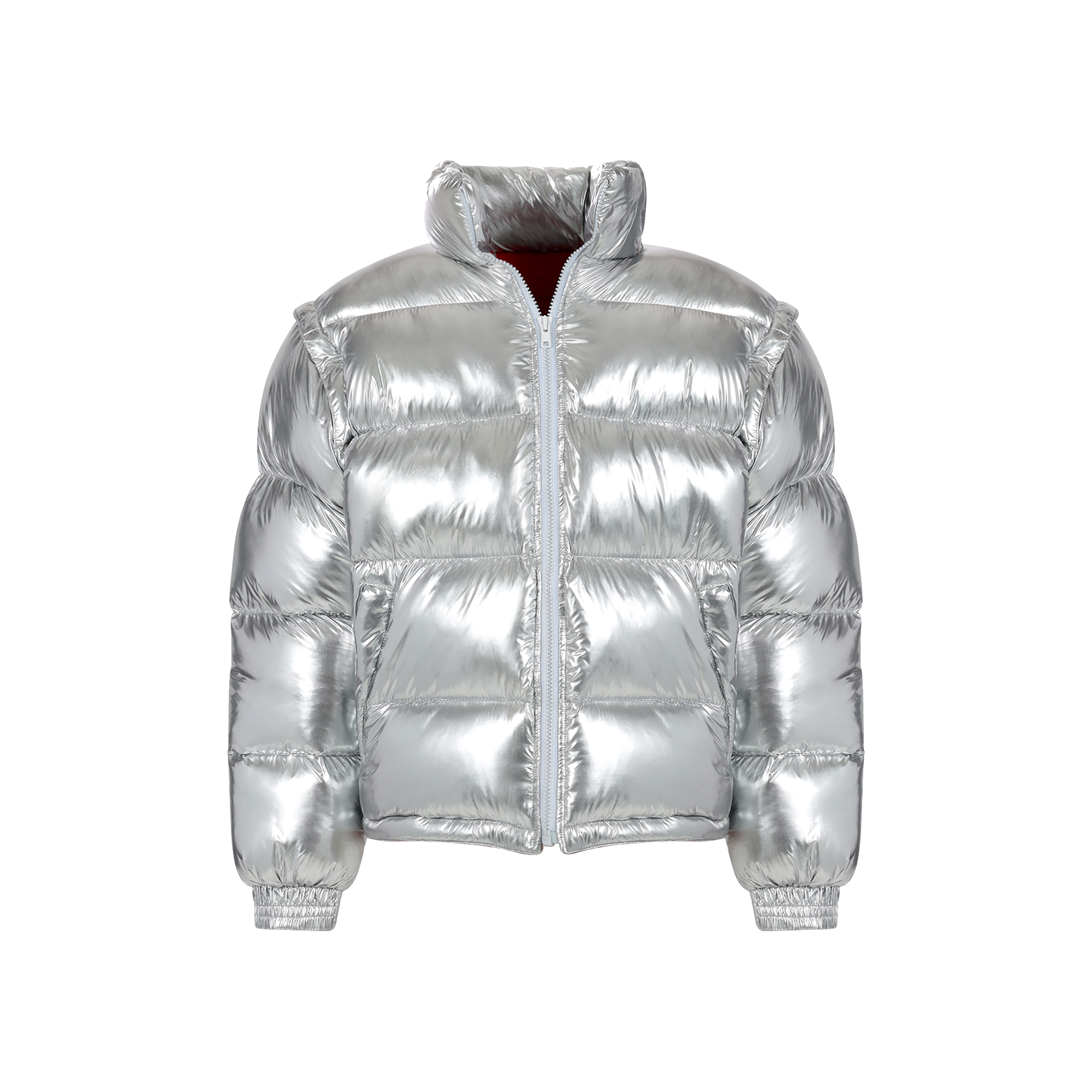 Bubble Coat Silver Karl Kani