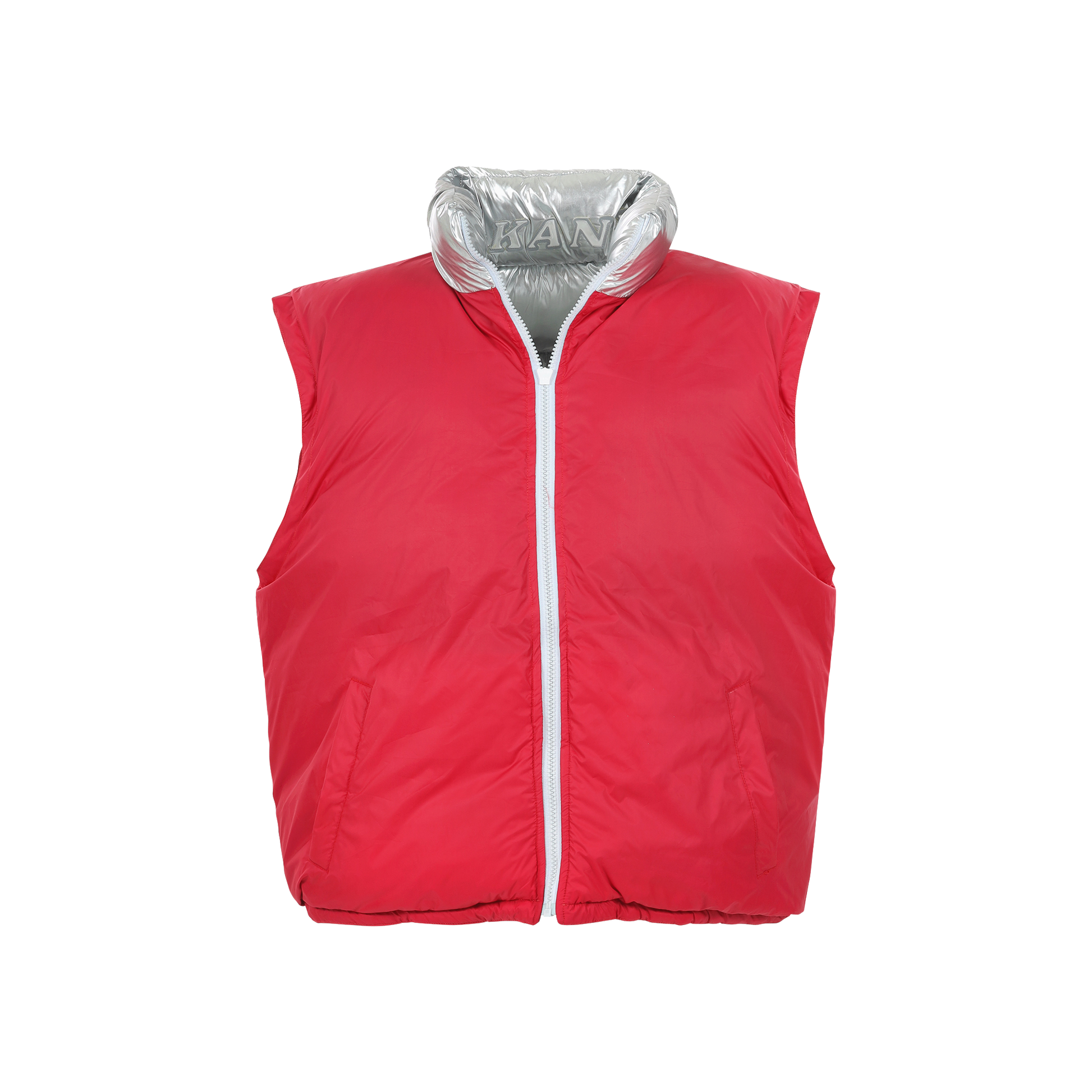 Bubble Coat Silver Karl Kani