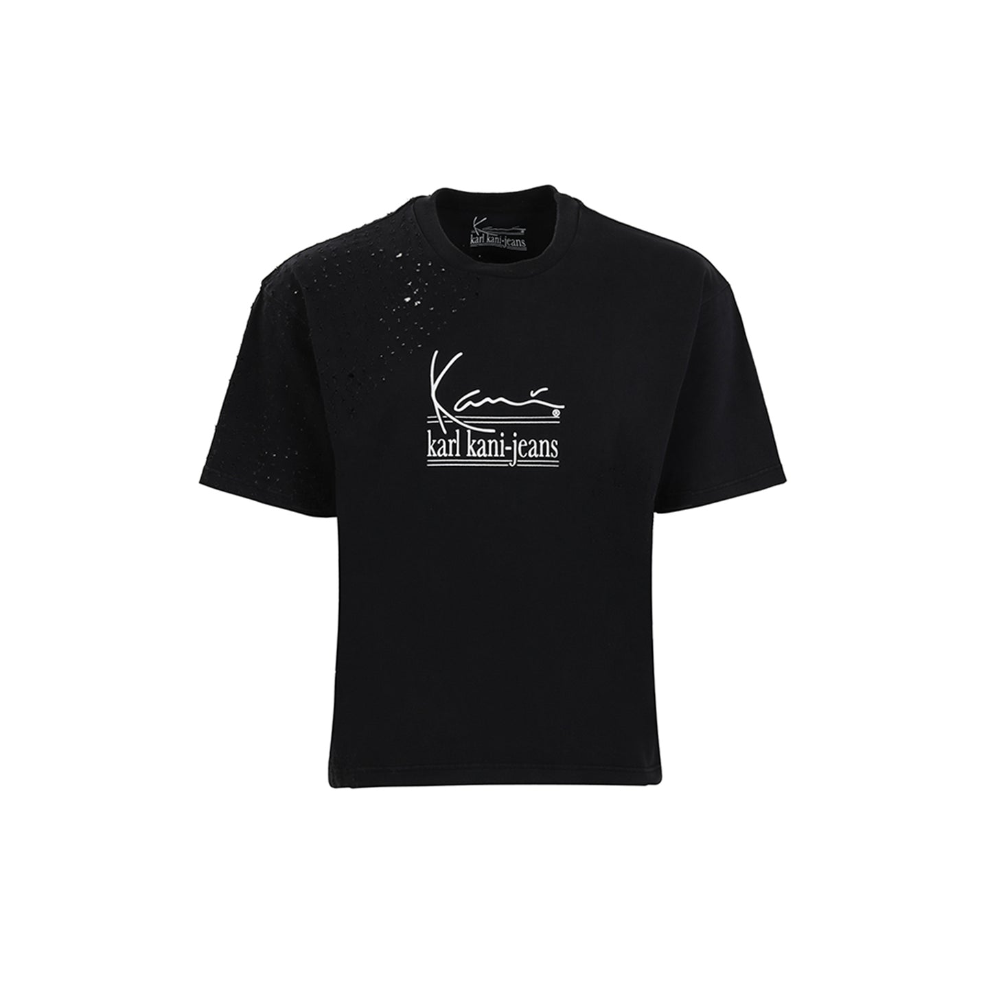 Life Distressed T-Shirt (Black)