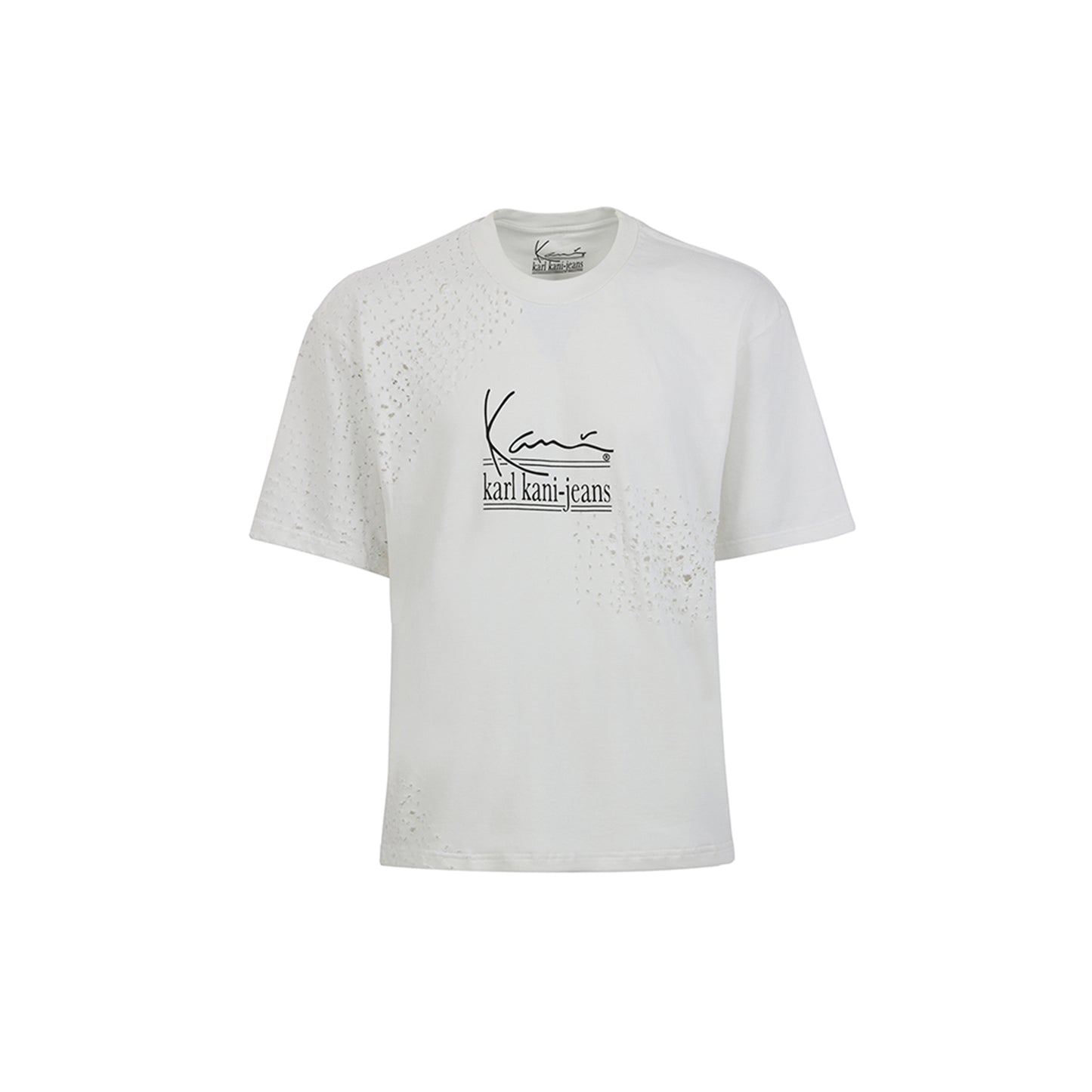 Life Distressed T-Shirt (White)