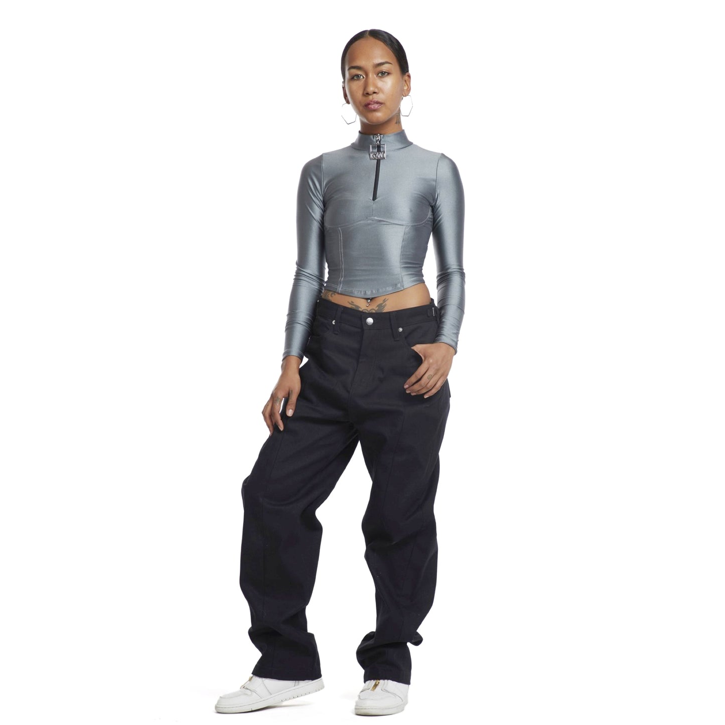 Into You Long Sleeve (Silver)
